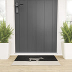 MINIMAL ANIMAL / Zebra Welcome Mat Gallery Image 3