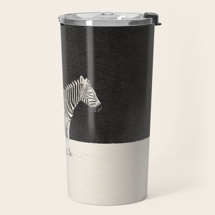 MINIMAL ANIMAL / Zebra Travel Mug Gallery Image 2