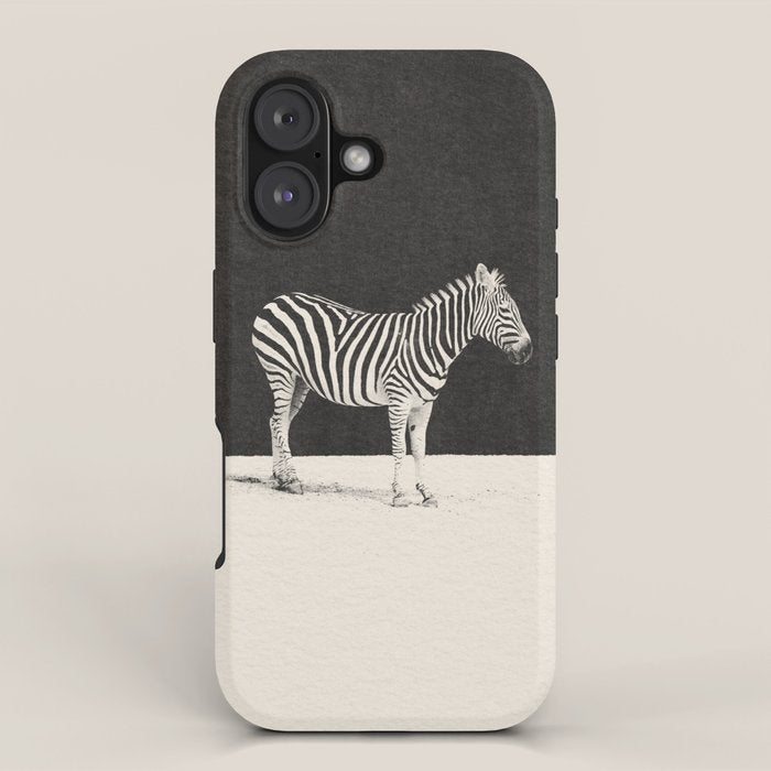 MINIMAL ANIMAL / Zebra iPhone Case Gallery Image 1