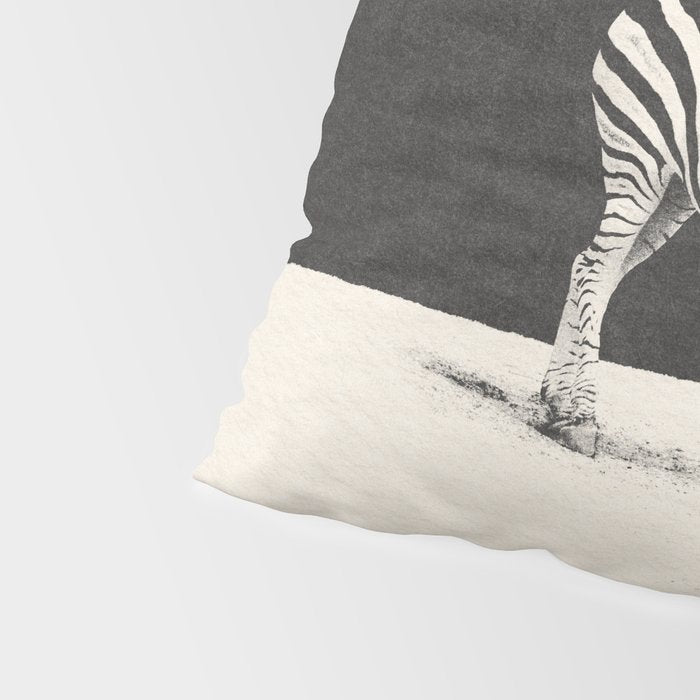 MINIMAL ANIMAL / Zebra Pillow Sham Gallery Image 4
