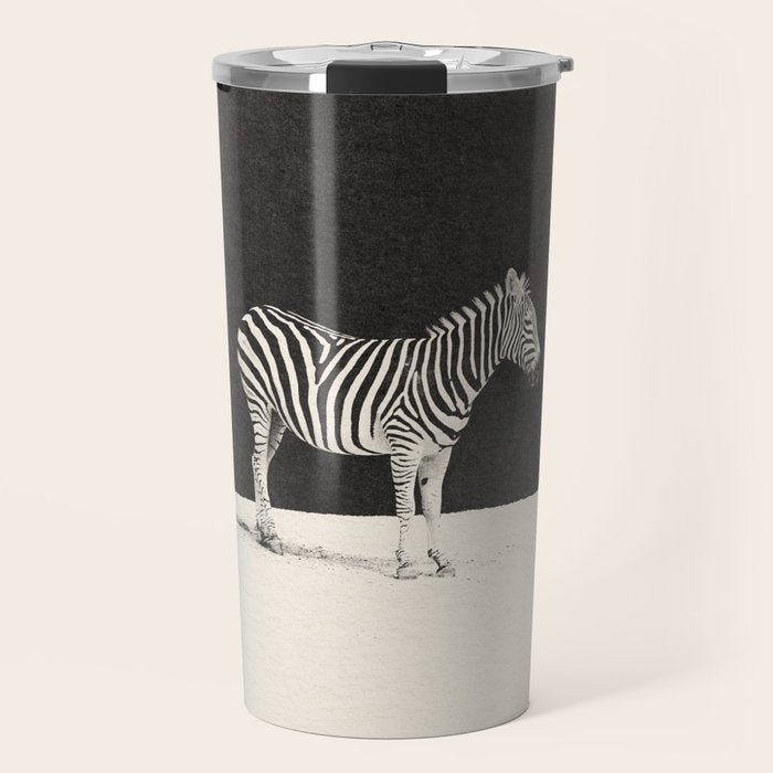 MINIMAL ANIMAL / Zebra Travel Mug Gallery Image 1