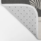 MINIMAL ANIMAL / Zebra Bath Mat Gallery Image 2