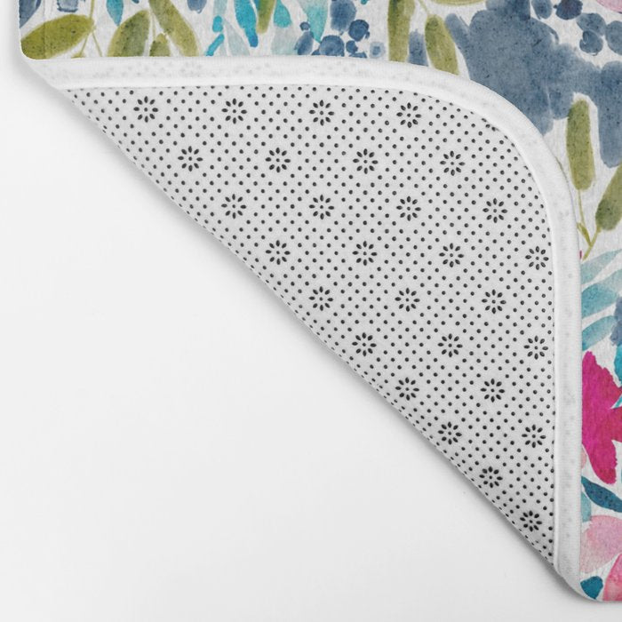 Aria - Blue Bath Mat Gallery Image 2