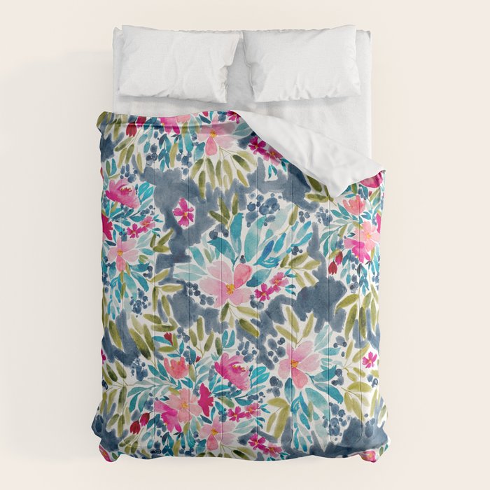 Aria - Blue Comforter Gallery Image 1