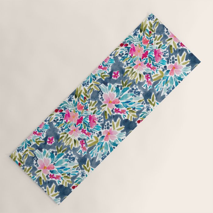 Aria - Blue Yoga Mat Gallery Image 1