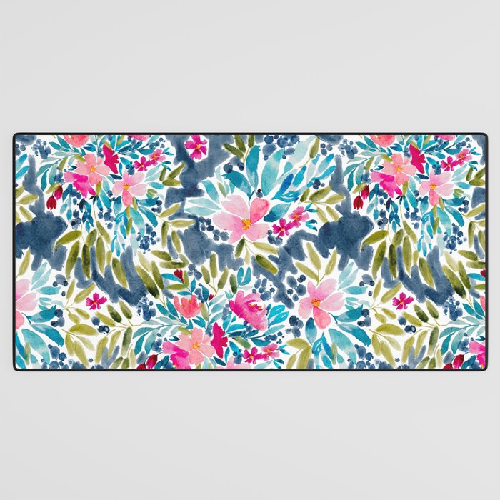Aria - Blue Desk Mat Gallery Image 3