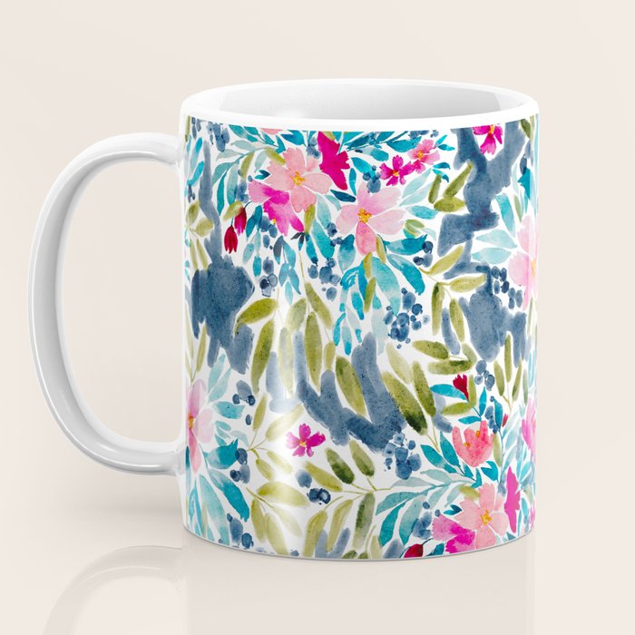 Aria - Blue Coffee Mug Gallery Image 3