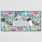 Aria - Blue Desk Mat Gallery Image 1