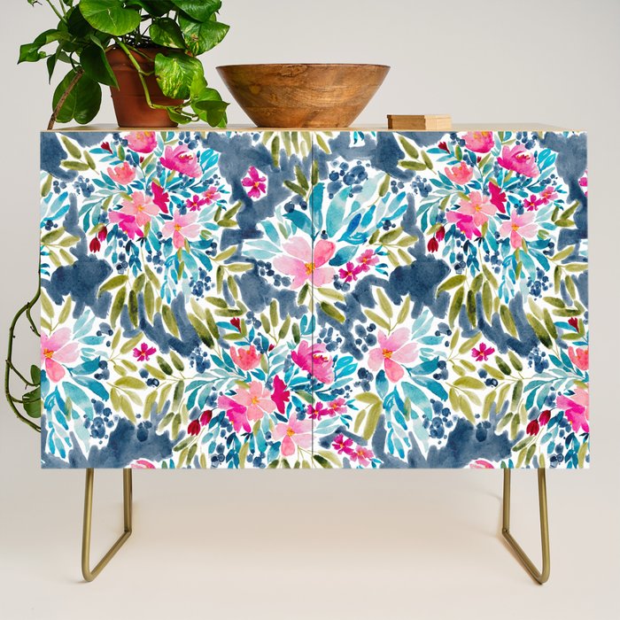 Aria - Blue Credenza Gallery Image 1
