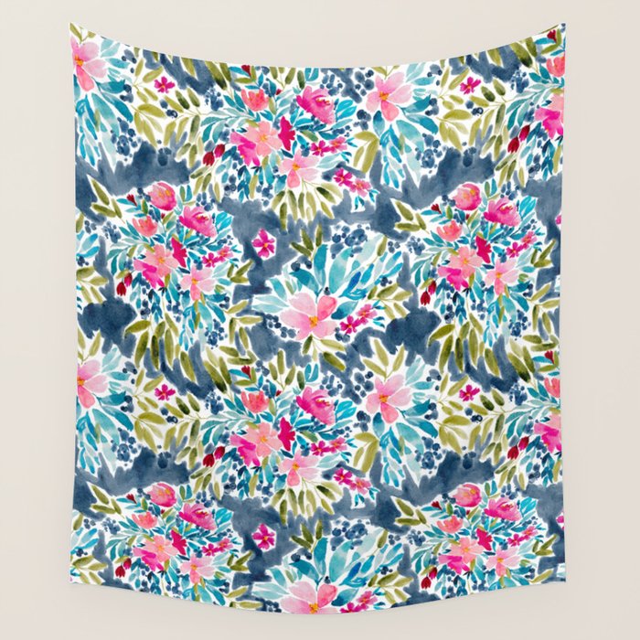 Aria - Blue Wall Tapestry Gallery Image 4