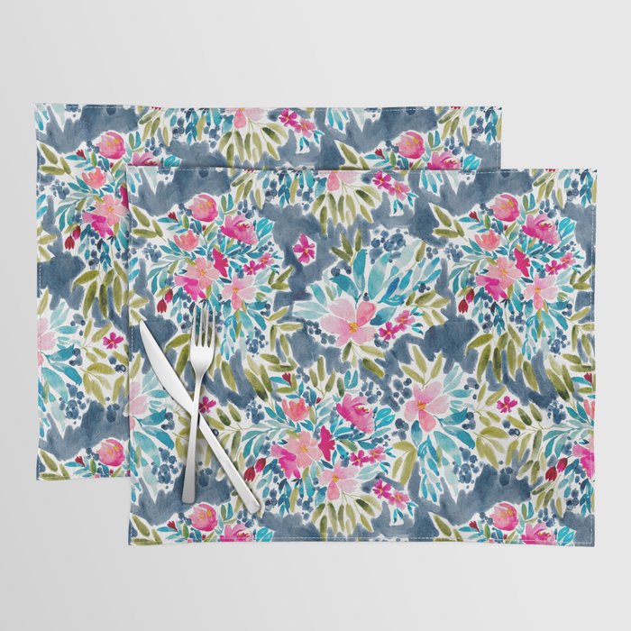 Aria - Blue Placemat Gallery Image 1