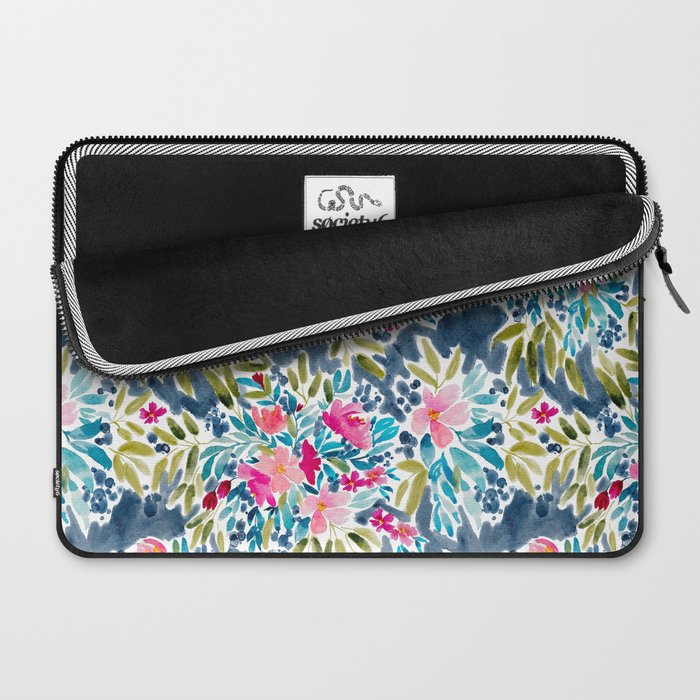 Aria - Blue Laptop Sleeve Gallery Image 2