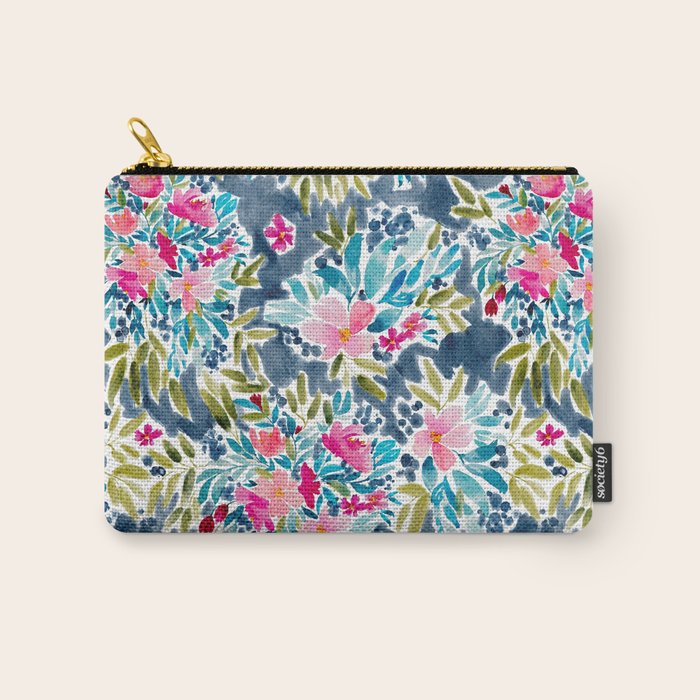 Aria - Blue Carry All Pouch Gallery Image 1