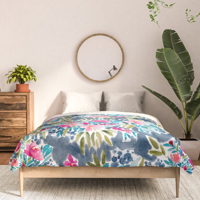 Aria - Blue Comforter Gallery Image 3