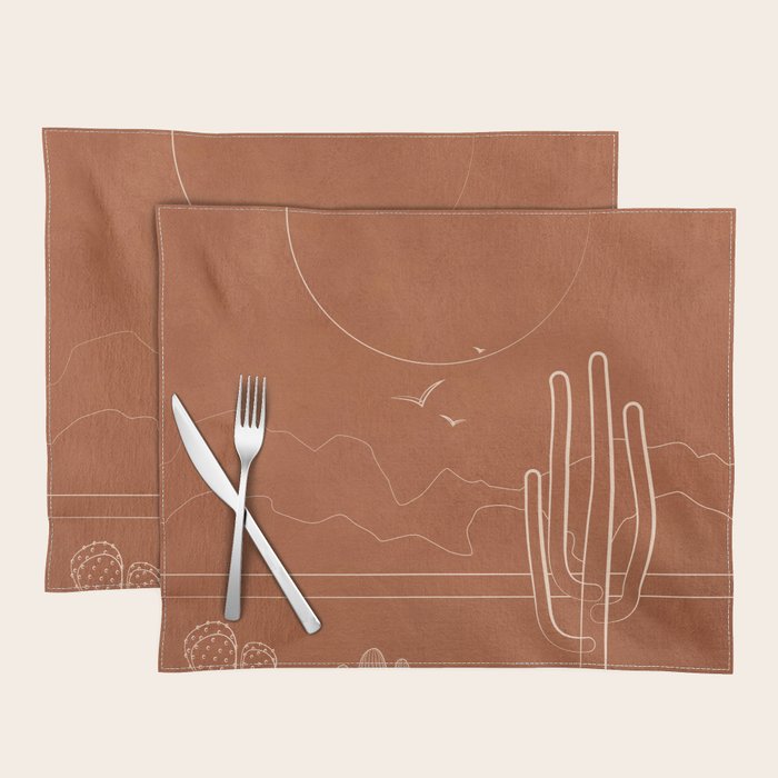 Sun over the Desert 1 Placemat Gallery Image 1