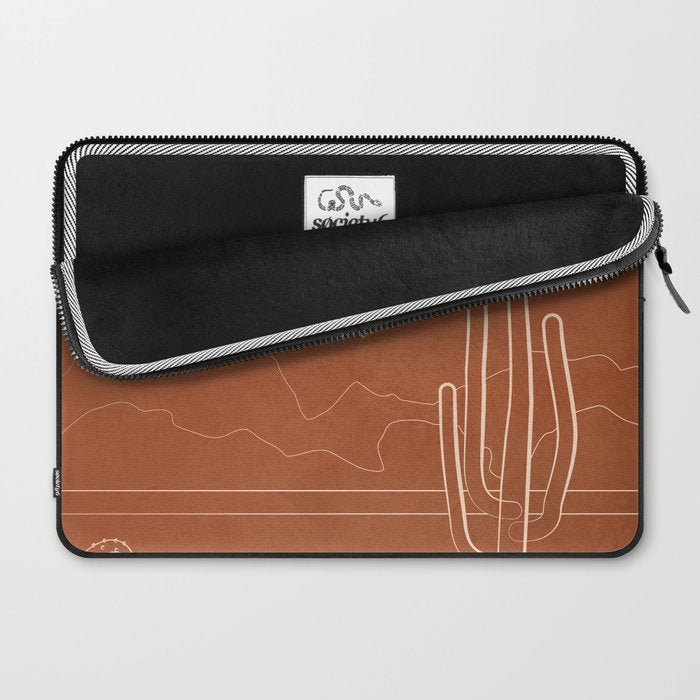 Sun over the Desert 1 Laptop Sleeve Gallery Image 2