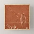 Sun over the Desert 1 Mini Art Print Gallery Image 1