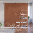 Sun over the Desert 1 Wall Mural Gallery Image 1