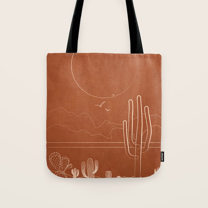Sun over the Desert 1 Tote Bag Gallery Image 1