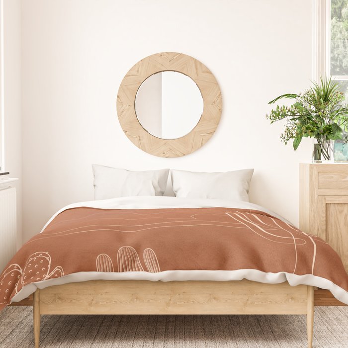 Sun over the Desert 1 Duvet Cover Gallery Image 3
