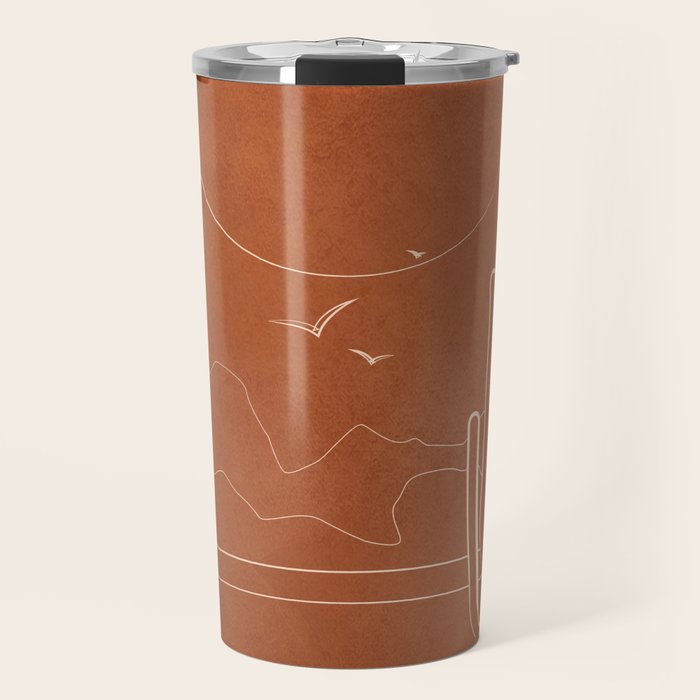 Sun over the Desert 1 Travel Mug Gallery Image 1