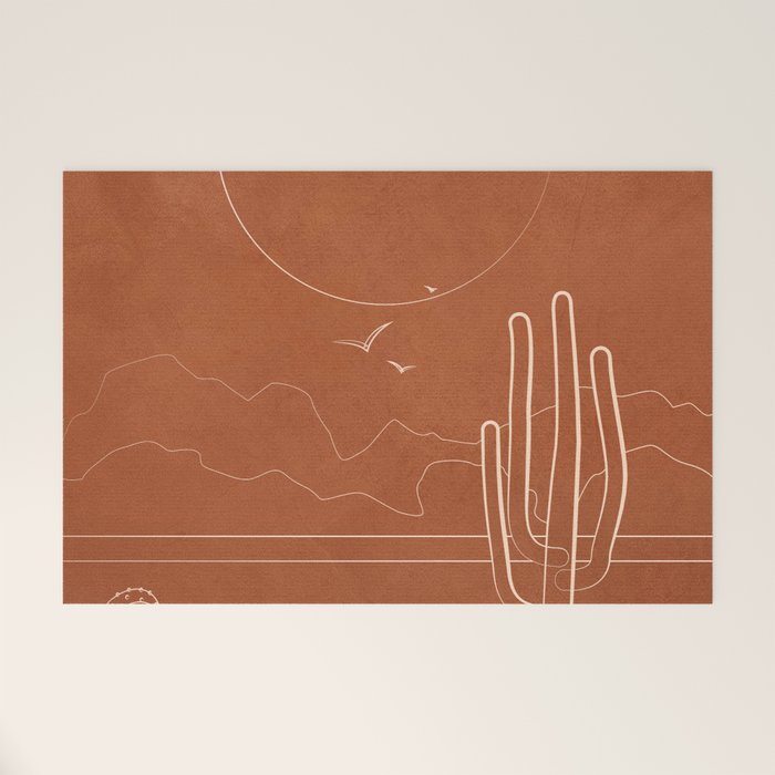 Sun over the Desert 1 Welcome Mat Gallery Image 1