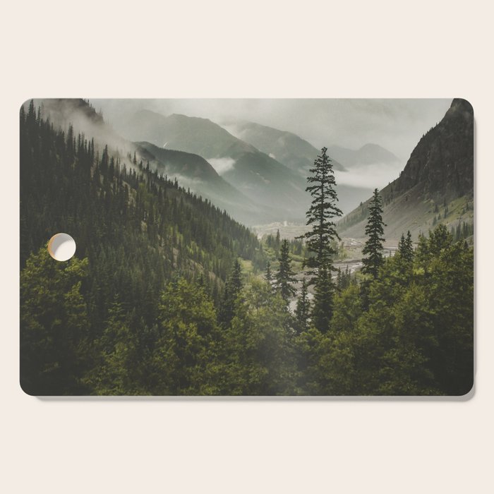 Mountain Valley of Forever Cutting Board Gallery Image 1