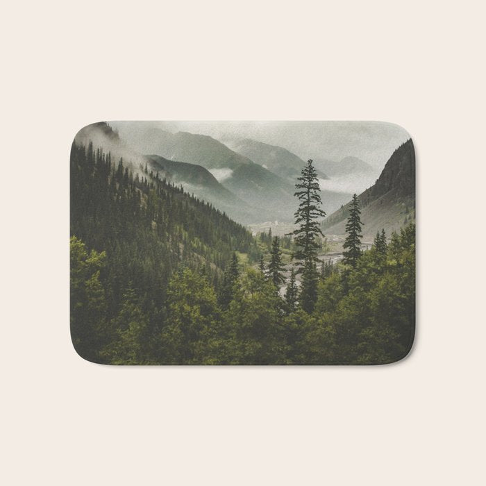 Mountain Valley of Forever Bath Mat Gallery Image 1