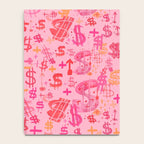 Pink Dollar Signs Notebook Gallery Image 4