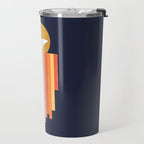 Polar bear on ice cream Travel Mug Gallery Image 2