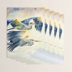 Flying Together - Great Blue Heron Wrapping Paper Gallery Image 3