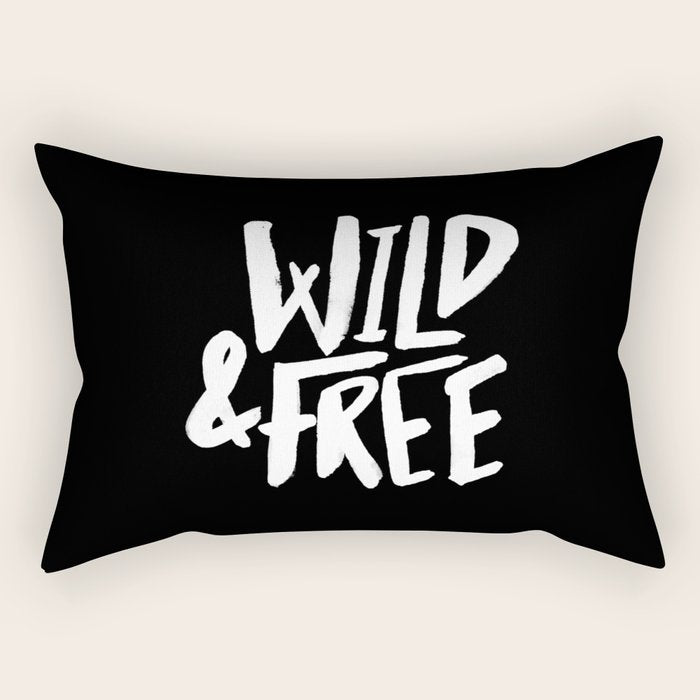 Wild and Free II Rectangular Pillow Gallery Image 2