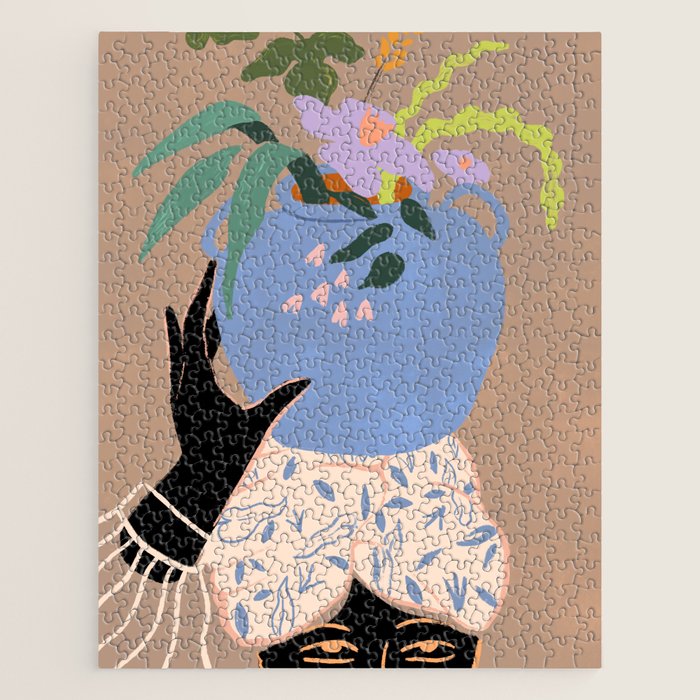 Plant Lady Jigsaw Puzzle Gallery Image 1