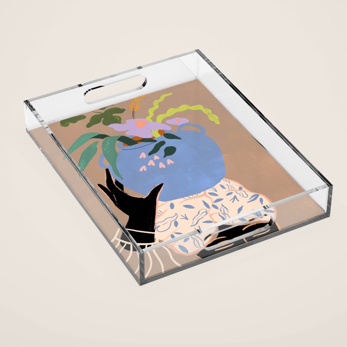 Plant Lady Acrylic Tray Gallery Image 1