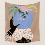 Plant Lady Wall Tapestry Gallery Image 4