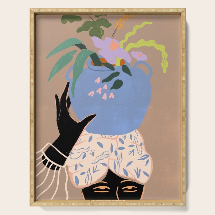 Plant Lady Serving Tray Gallery Image 1