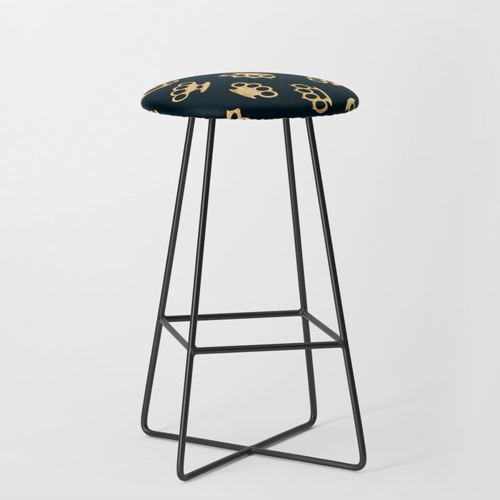 Brass Knuckles With Good Thoughts Stool Gallery Image 1