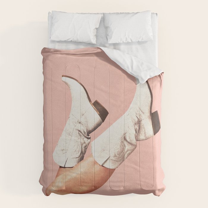These Boots - Peach / Pink Comforter Gallery Image 6
