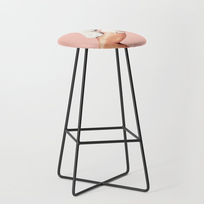 These Boots - Peach / Pink Stool Gallery Image 1