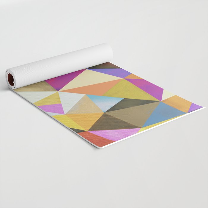 Abstract Angles Yoga Mat Gallery Image 2