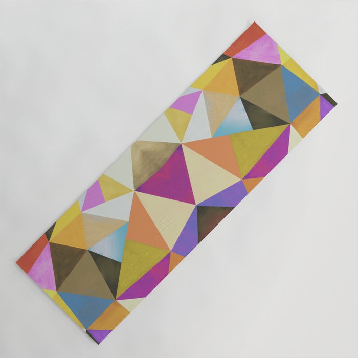 Abstract Angles Yoga Mat Gallery Image 1