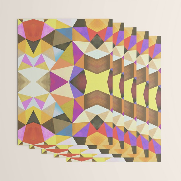 Abstract Angles Wrapping Paper Gallery Image 3
