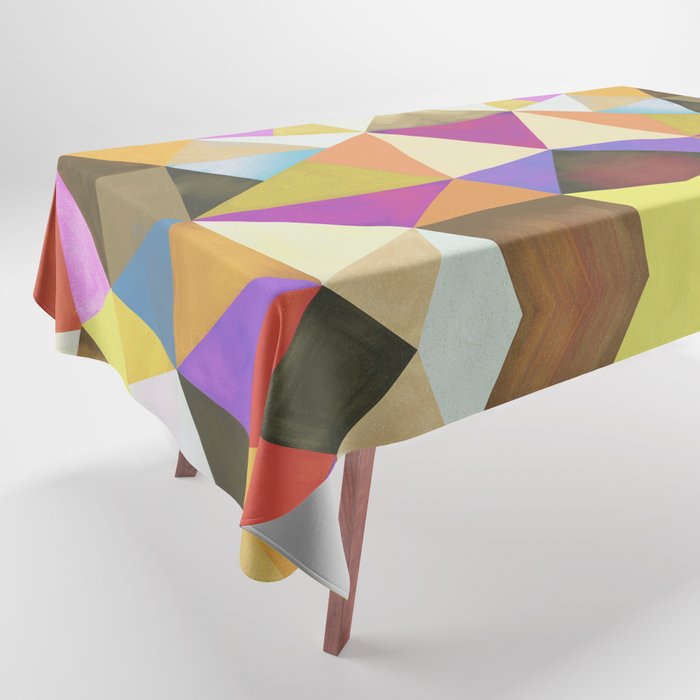Abstract Angles Tablecloth Gallery Image 1