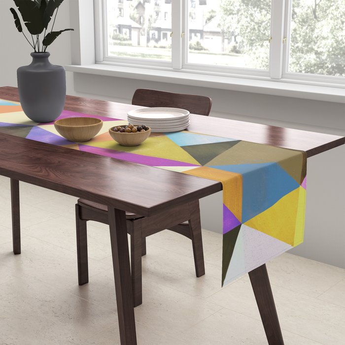 Abstract Angles Table Runner Gallery Image 2