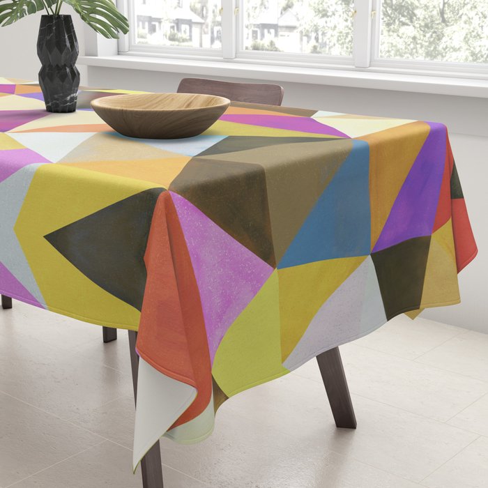 Abstract Angles Tablecloth Gallery Image 3