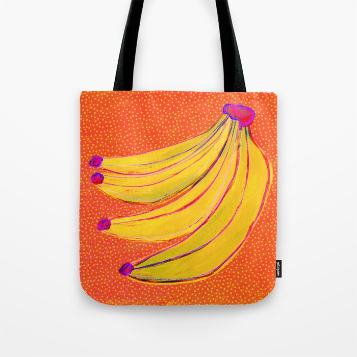 Bananas Bunch Tote Bag Gallery Image 1