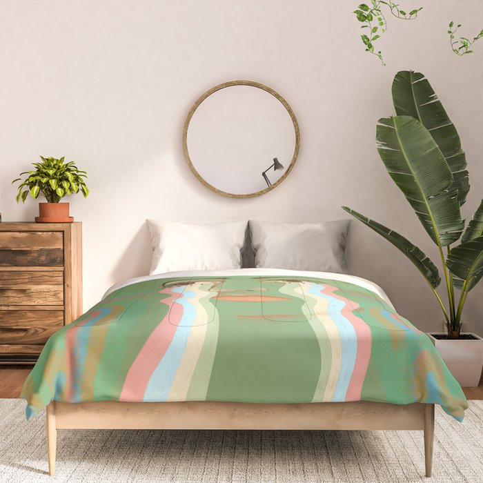 Crying Rainbow River  Comforter Gallery Image 3