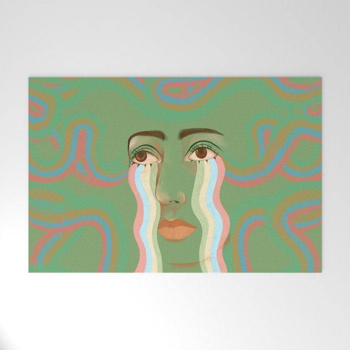 Crying Rainbow River  Welcome Mat Gallery Image 1