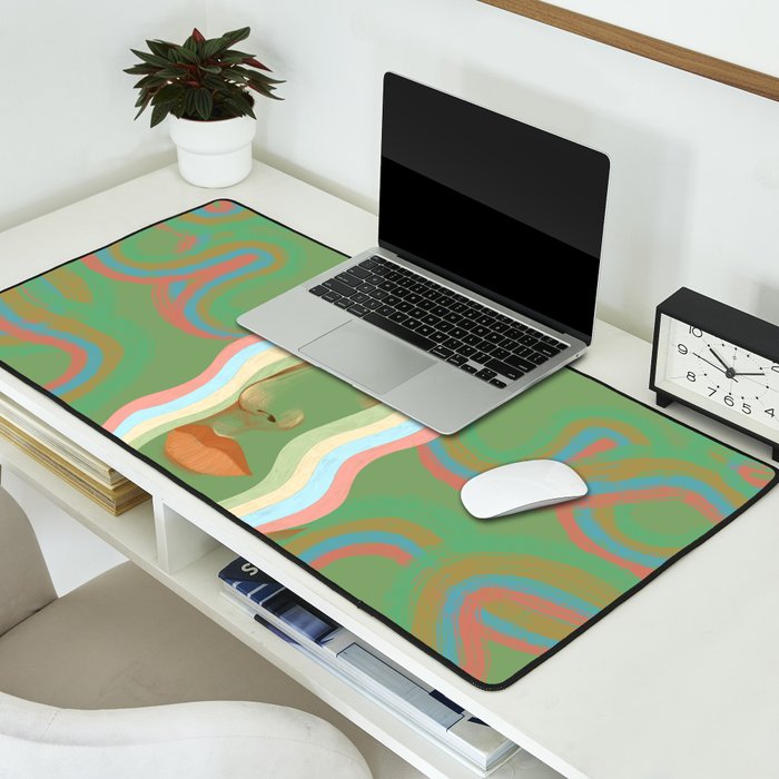 Crying Rainbow River  Desk Mat Gallery Image 2