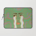 Crying Rainbow River  Laptop Sleeve Gallery Image 1